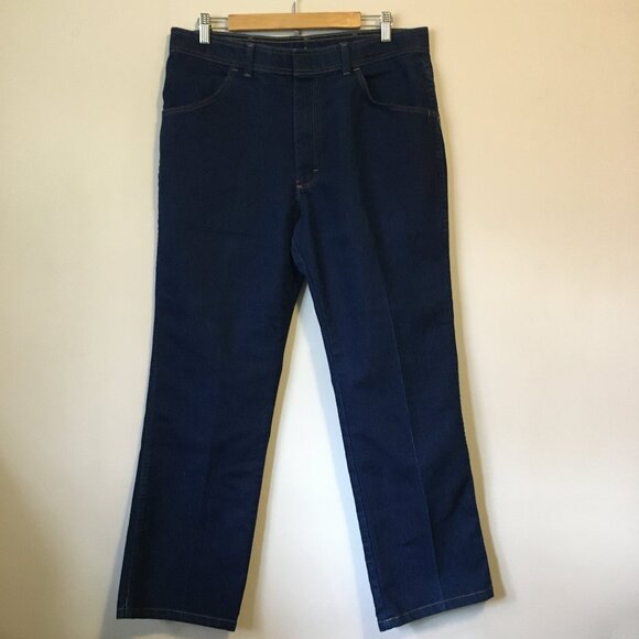 Vintage Y2K Elite Dark True Blue Denim Jeans - Picture 2 of 12